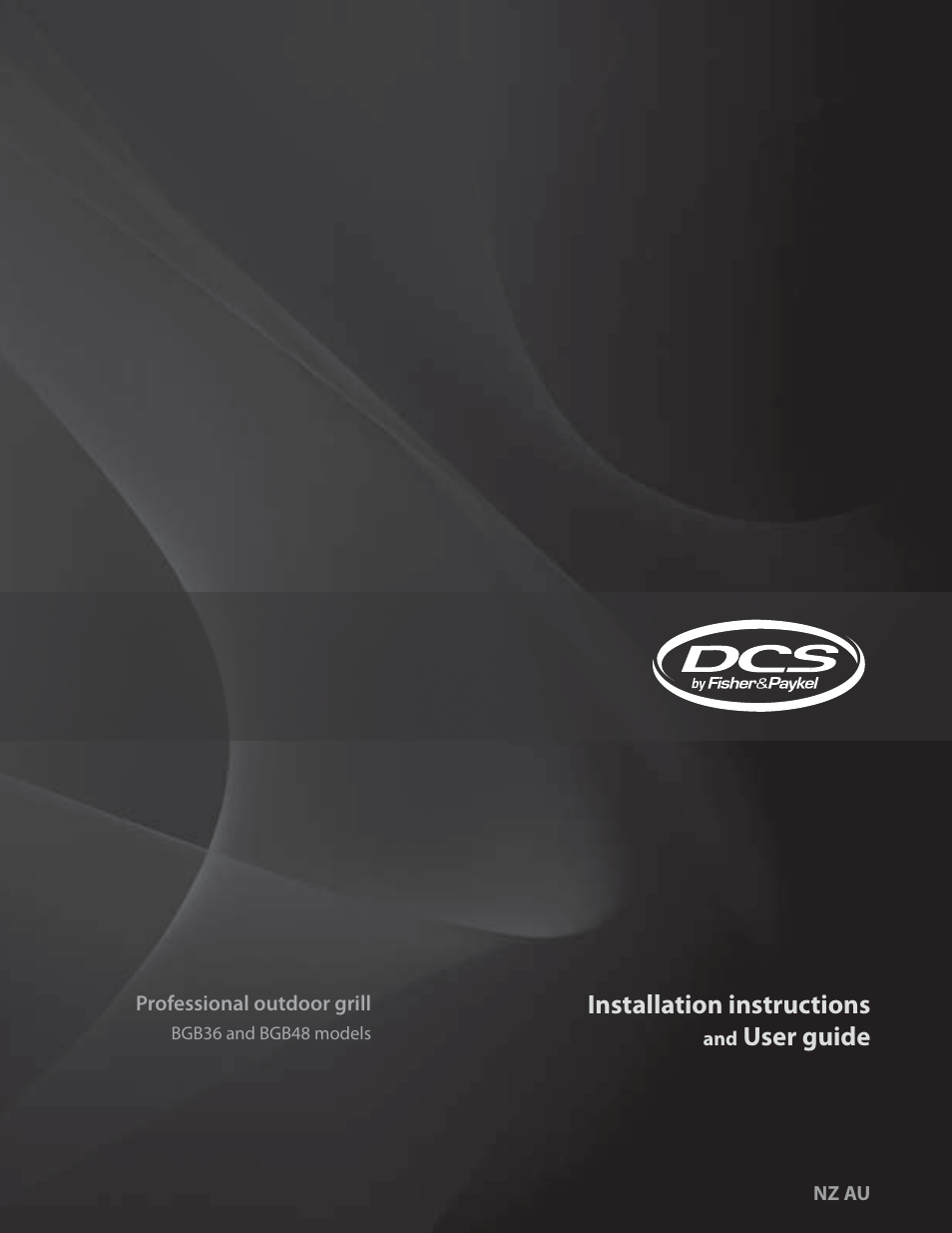 Fisher & Paykel BGB48 User Manual | 48 pages