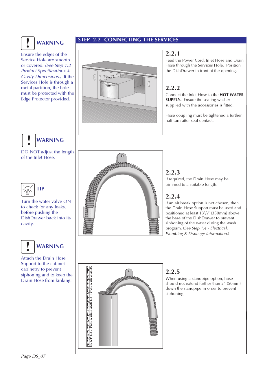 Fisher & Paykel DS602I User Manual | Page 8 / 20