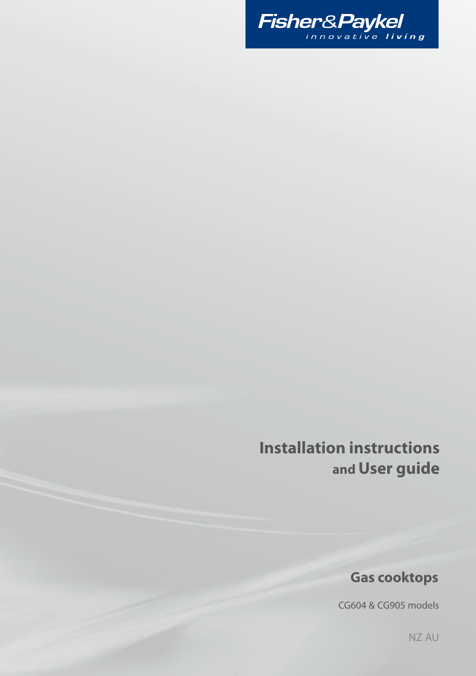 Fisher & Paykel CG905 User Manual | 36 pages