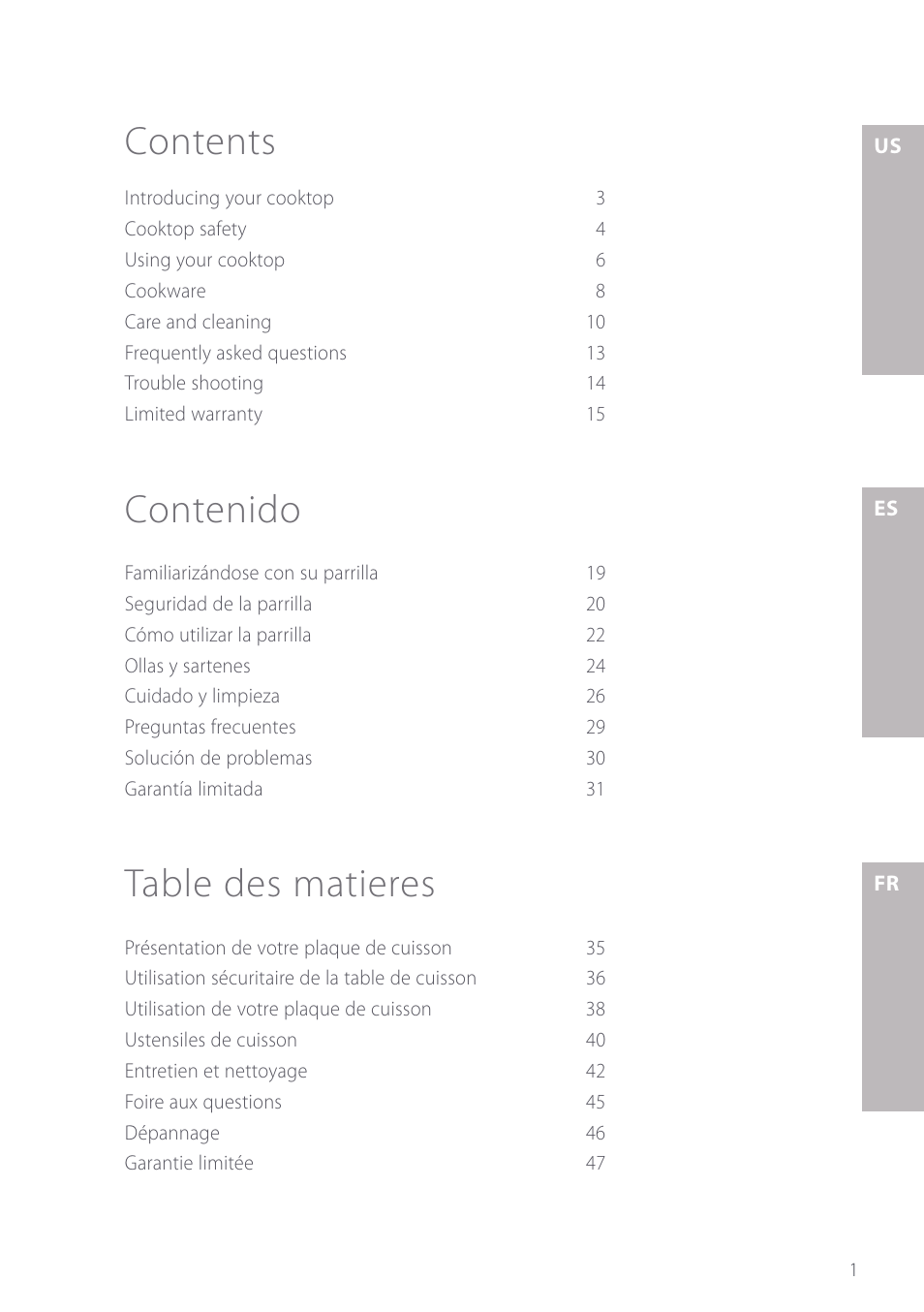 Fisher & Paykel GC912M User Manual | Page 3 / 52