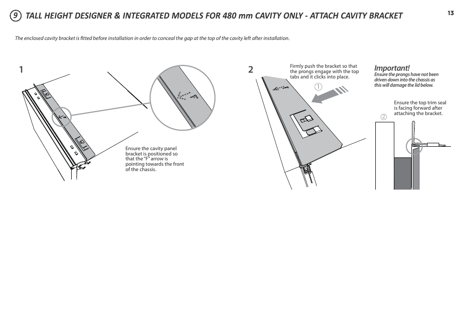 Fisher & Paykel DD60S 7 User Manual | Page 13 / 23