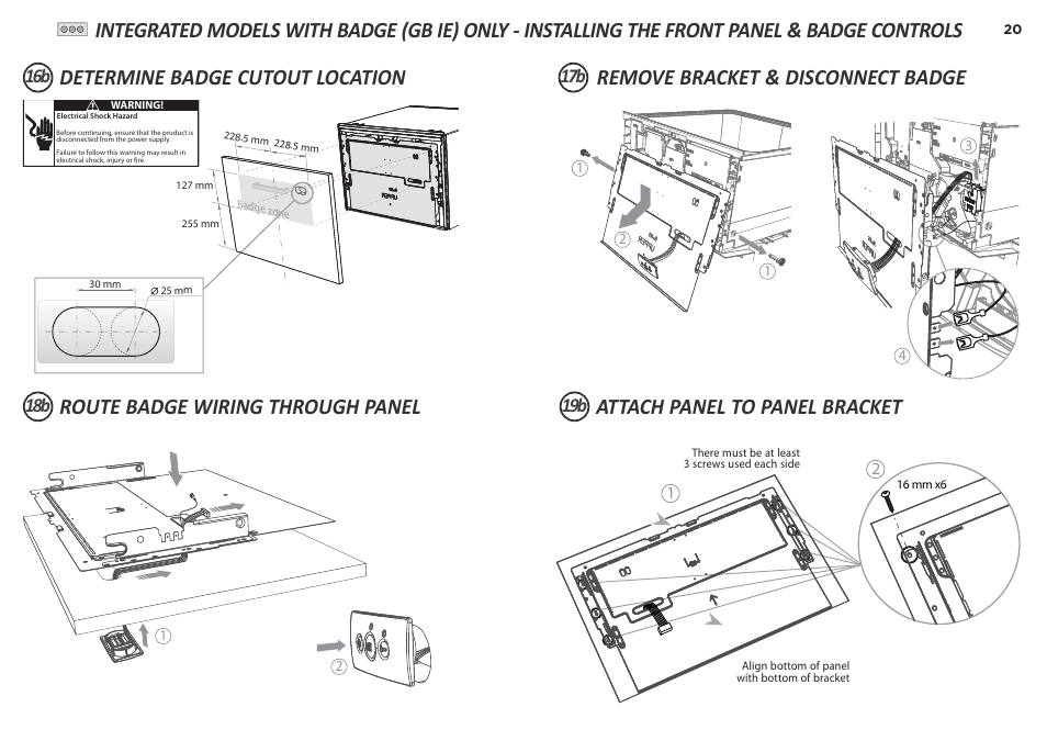 Fisher & Paykel DD60S 7 User Manual | Page 20 / 23