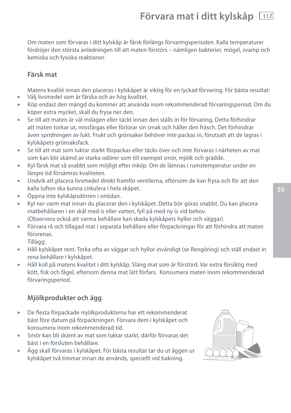Förvara mat i ditt kylskåp | Fisher & Paykel E442B User Manual | Page 119 / 384
