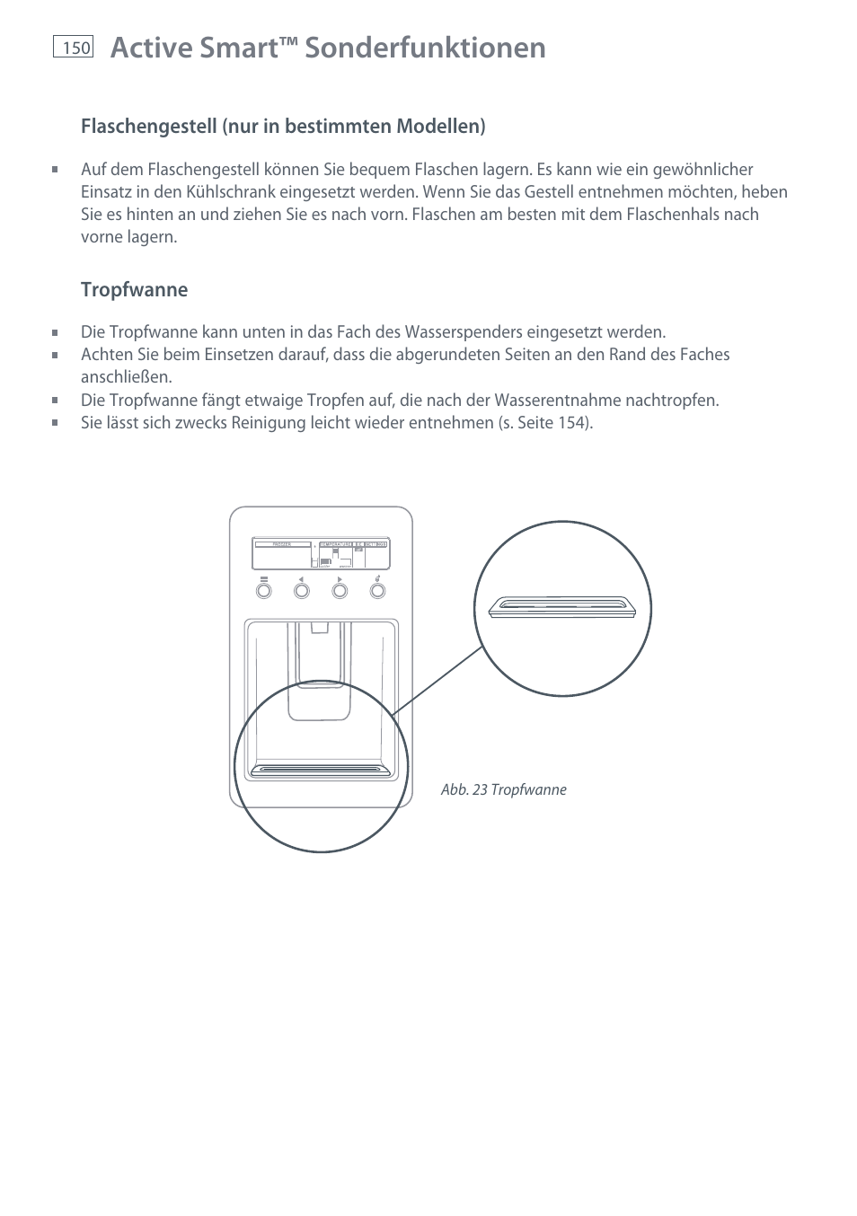 Active smart™ sonderfunktionen | Fisher & Paykel E442B User Manual | Page 152 / 384