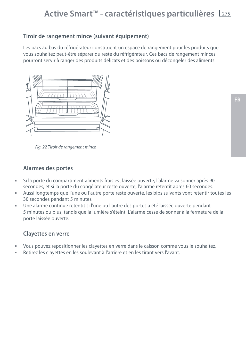 Active smart™ - caractéristiques particulières | Fisher & Paykel E442B User Manual | Page 277 / 384