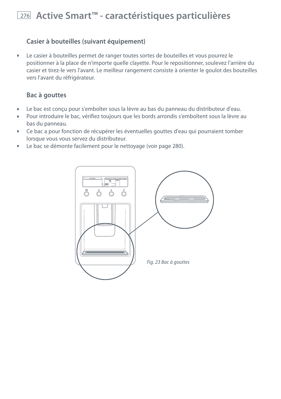 Active smart™ - caractéristiques particulières | Fisher & Paykel E442B User Manual | Page 278 / 384