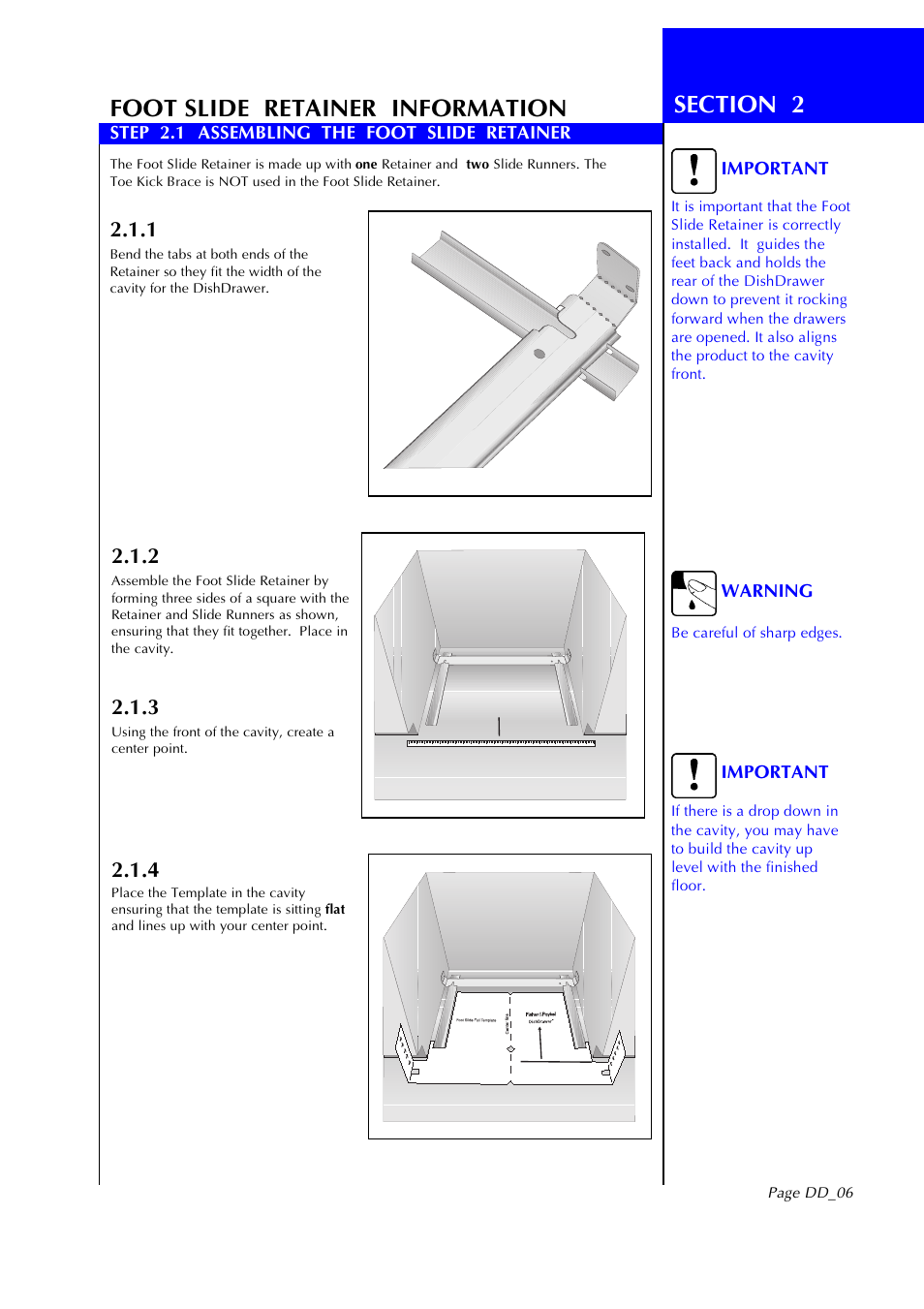 Fisher & Paykel DD602I User Manual | Page 7 / 24