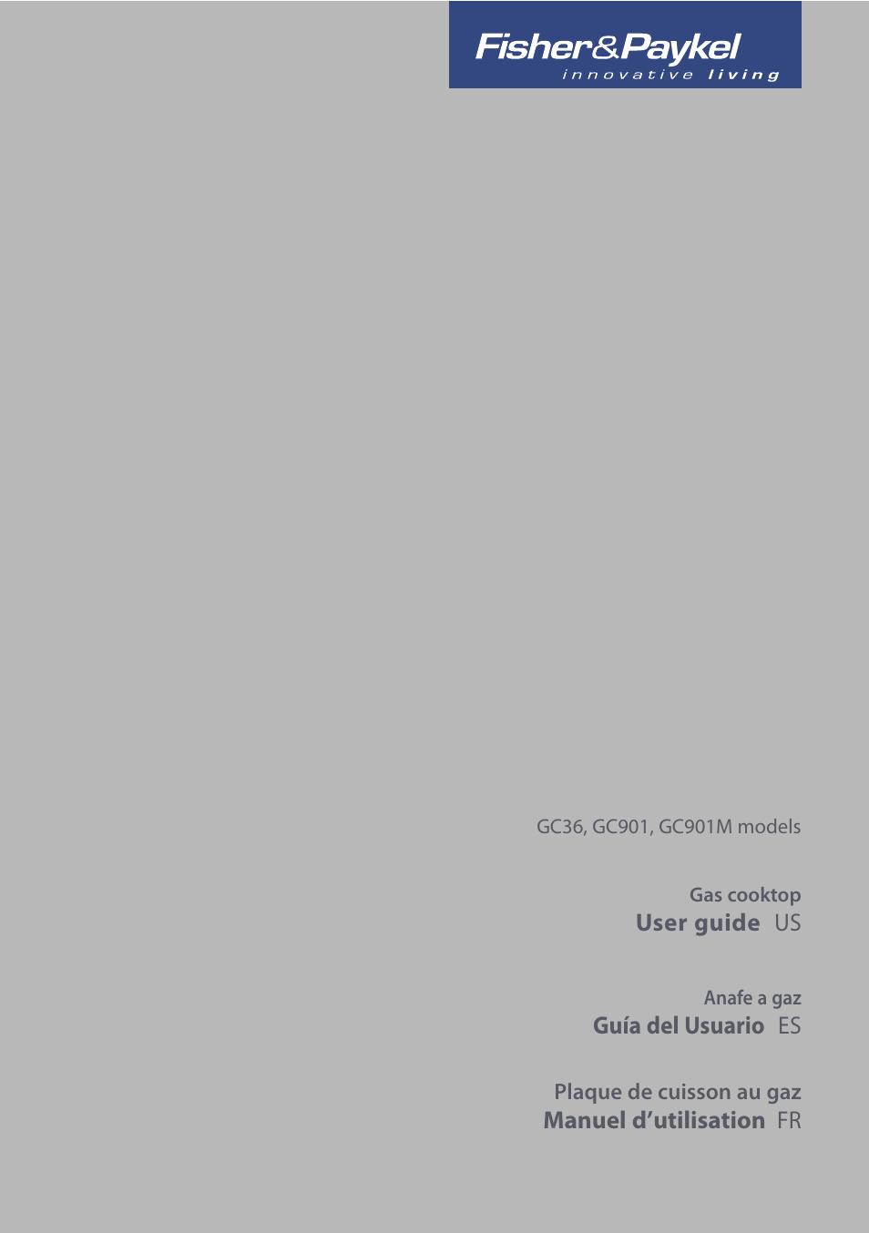 Fisher & Paykel GC901 User Manual | 52 pages