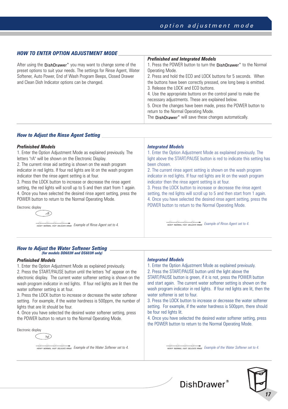 Fisher & Paykel DishDrawer User Manual | Page 19 / 32