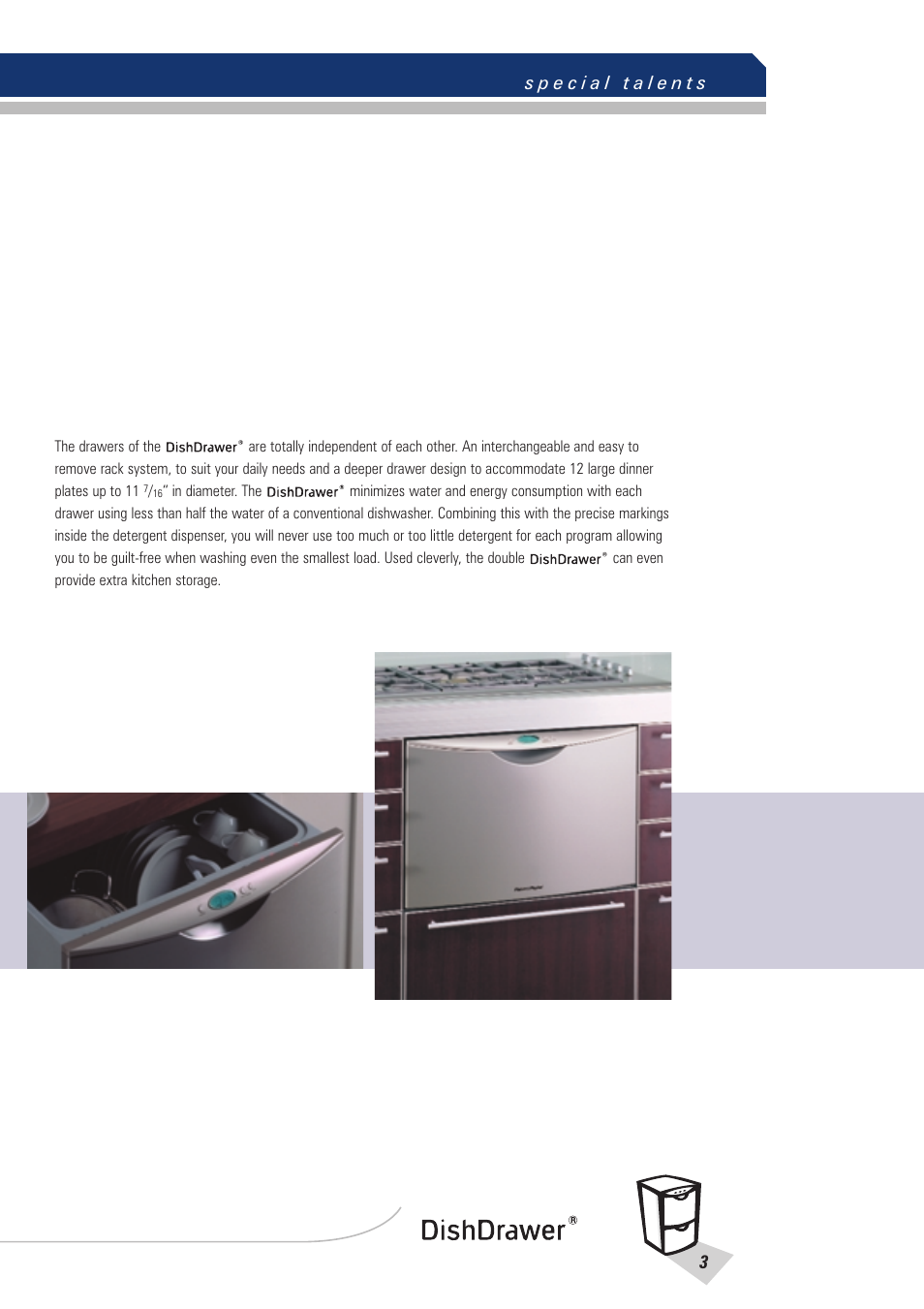 Fisher & Paykel DishDrawer User Manual | Page 5 / 32