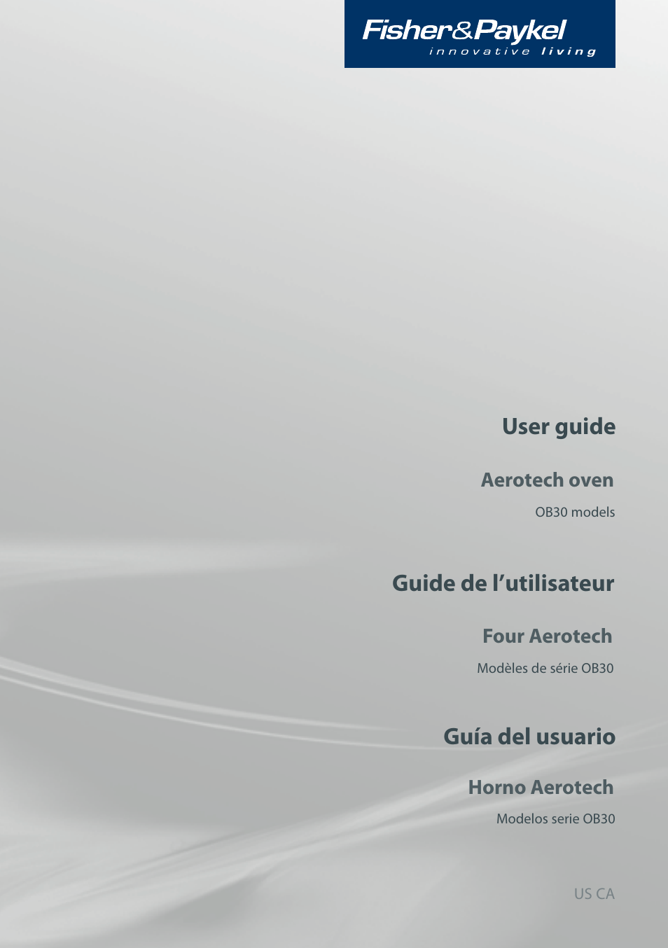 Fisher & Paykel OB30 User Manual | 124 pages