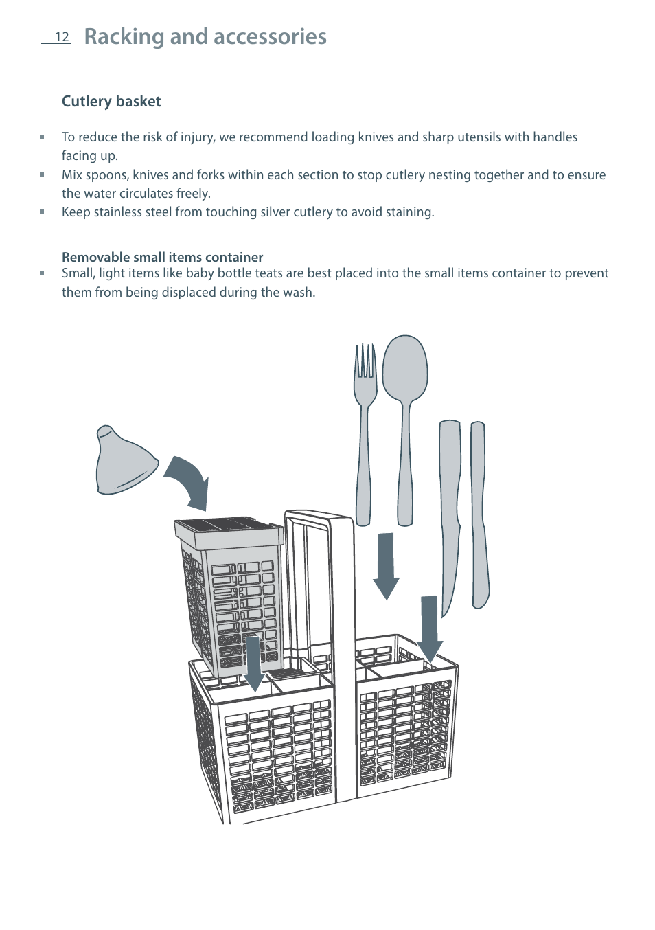 Racking and accessories | Fisher & Paykel DD60 User Manual | Page 14 / 48