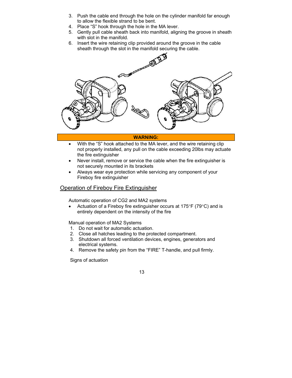 Fireboy- Xintex, LTD MA2 FE-241 User Manual | Page 13 / 18
