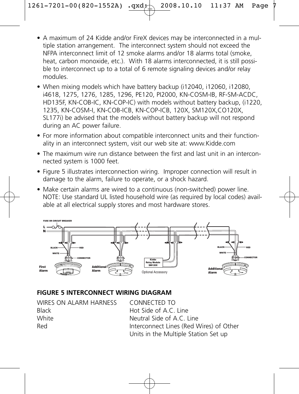 Firex Smoke Alarm i4618 User Manual | Page 7 / 18