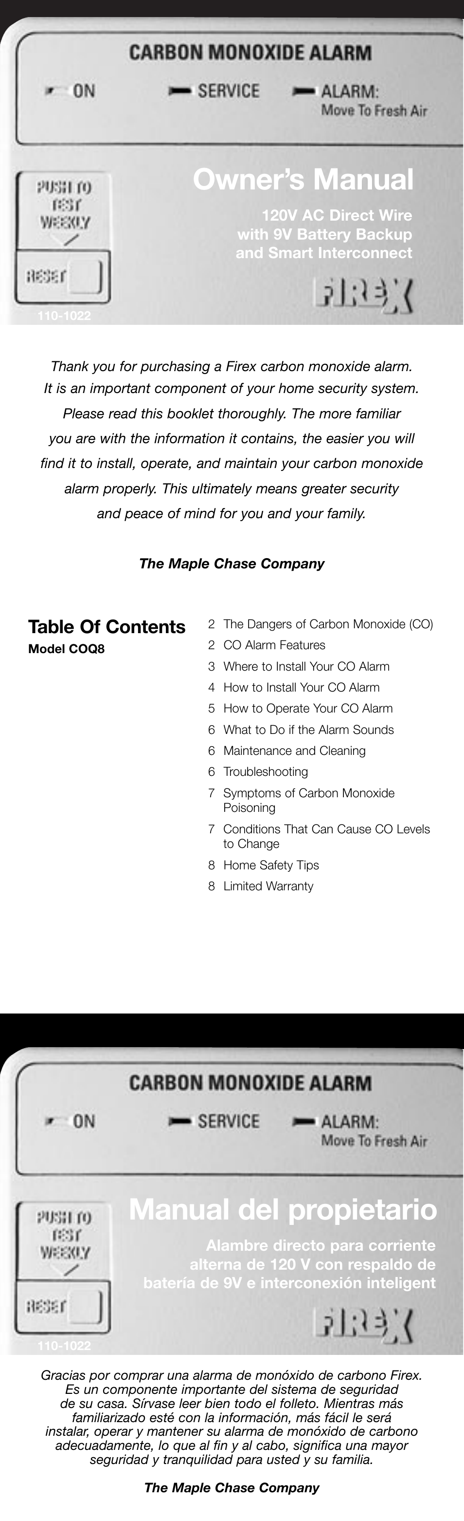 Firex pmn User Manual | 16 pages