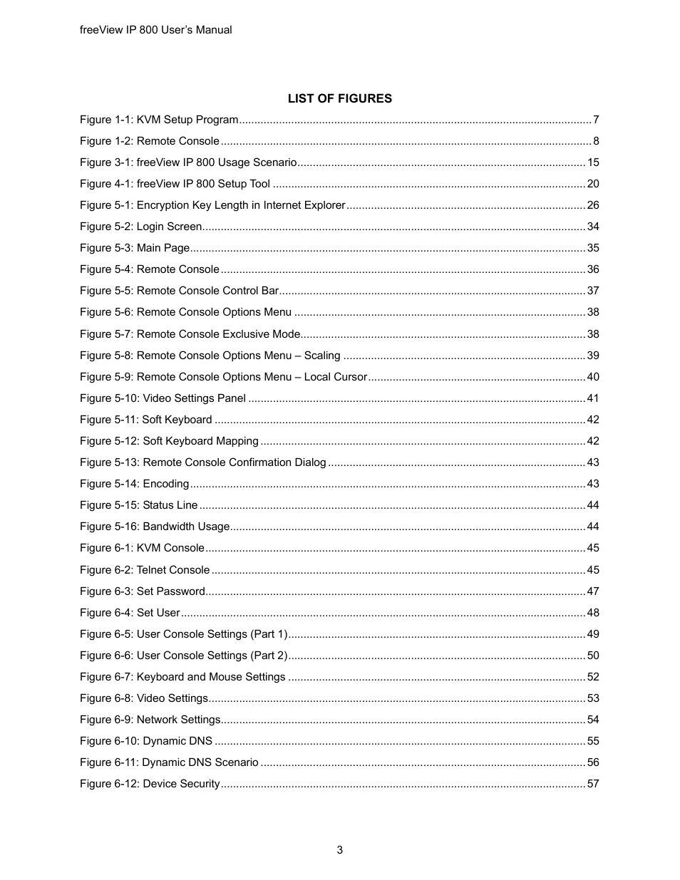 Freedom9 IP 800 User Manual | Page 5 / 79