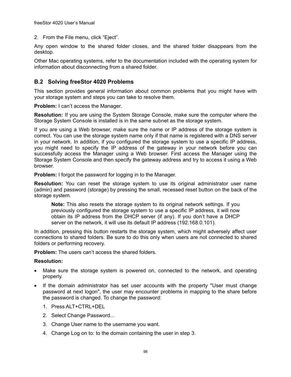 Freedom9 4020 User Manual | Page 105 / 112