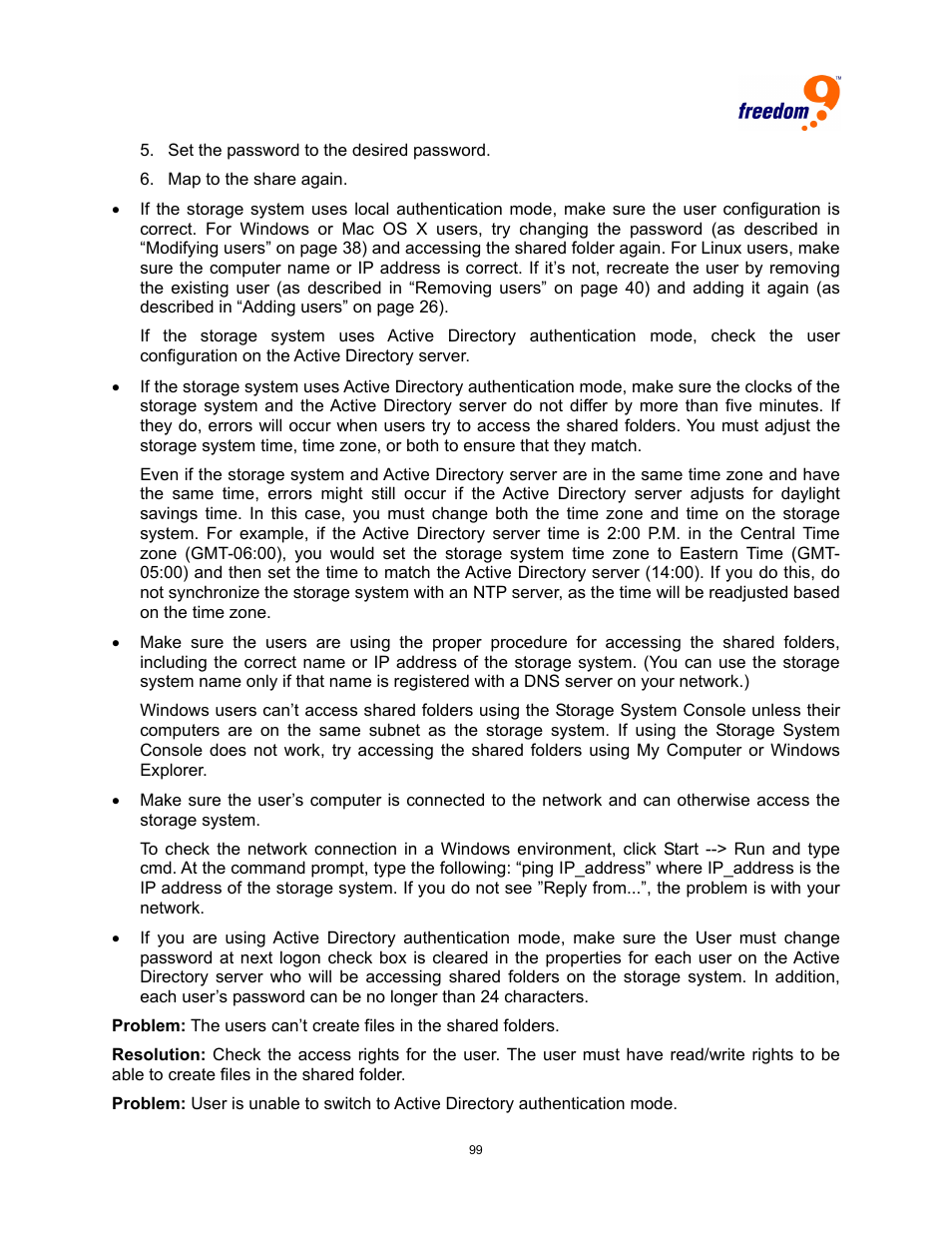 Freedom9 4020 User Manual | Page 106 / 112