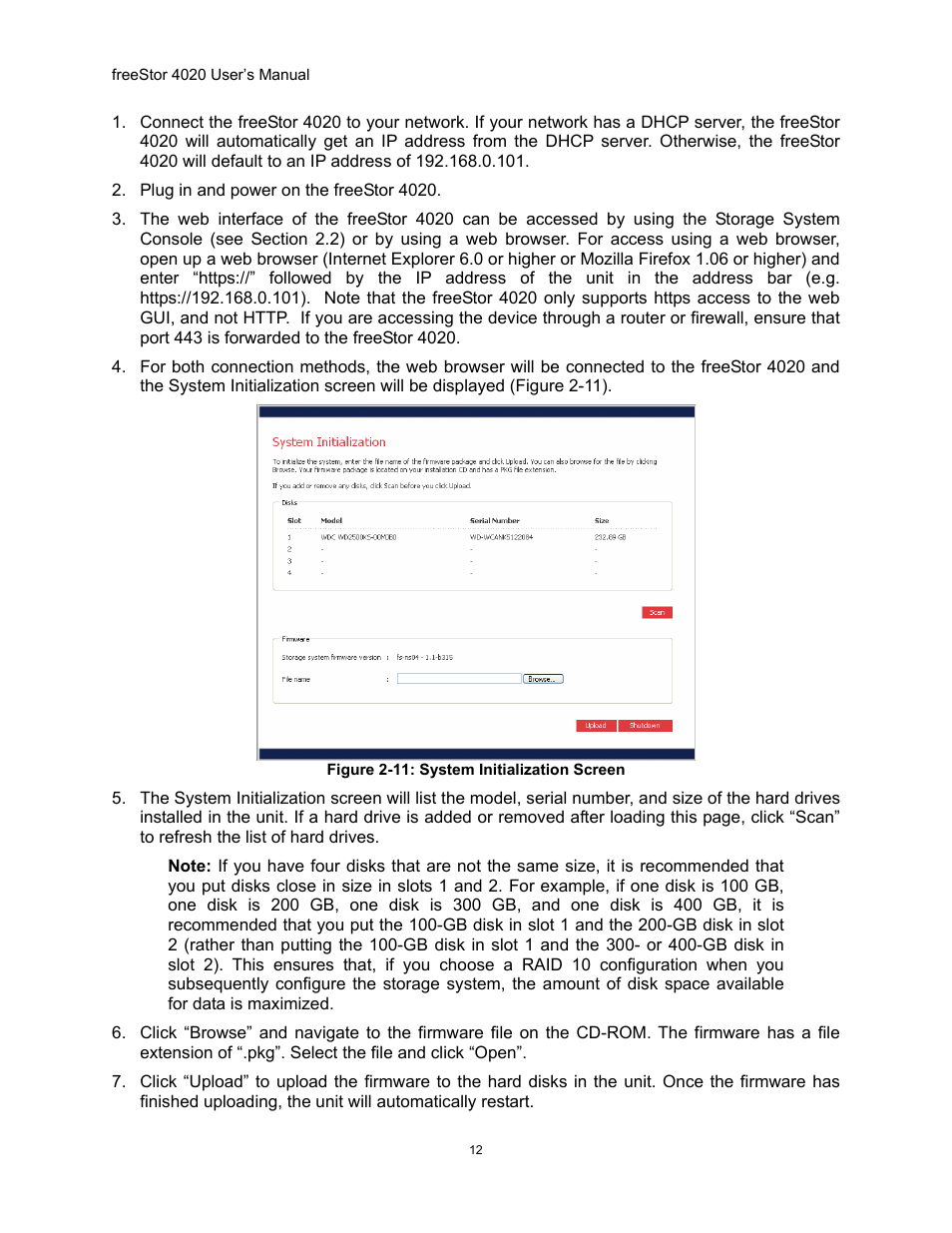 Igure, Ystem, Nitialization | Creen | Freedom9 4020 User Manual | Page 19 / 112