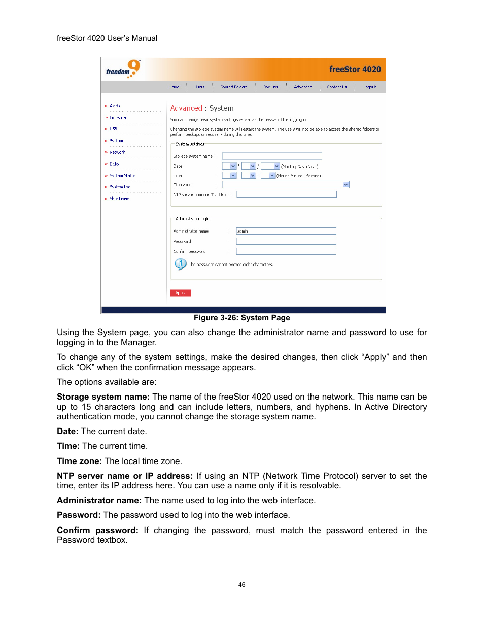 Igure, Ystem | Freedom9 4020 User Manual | Page 53 / 112