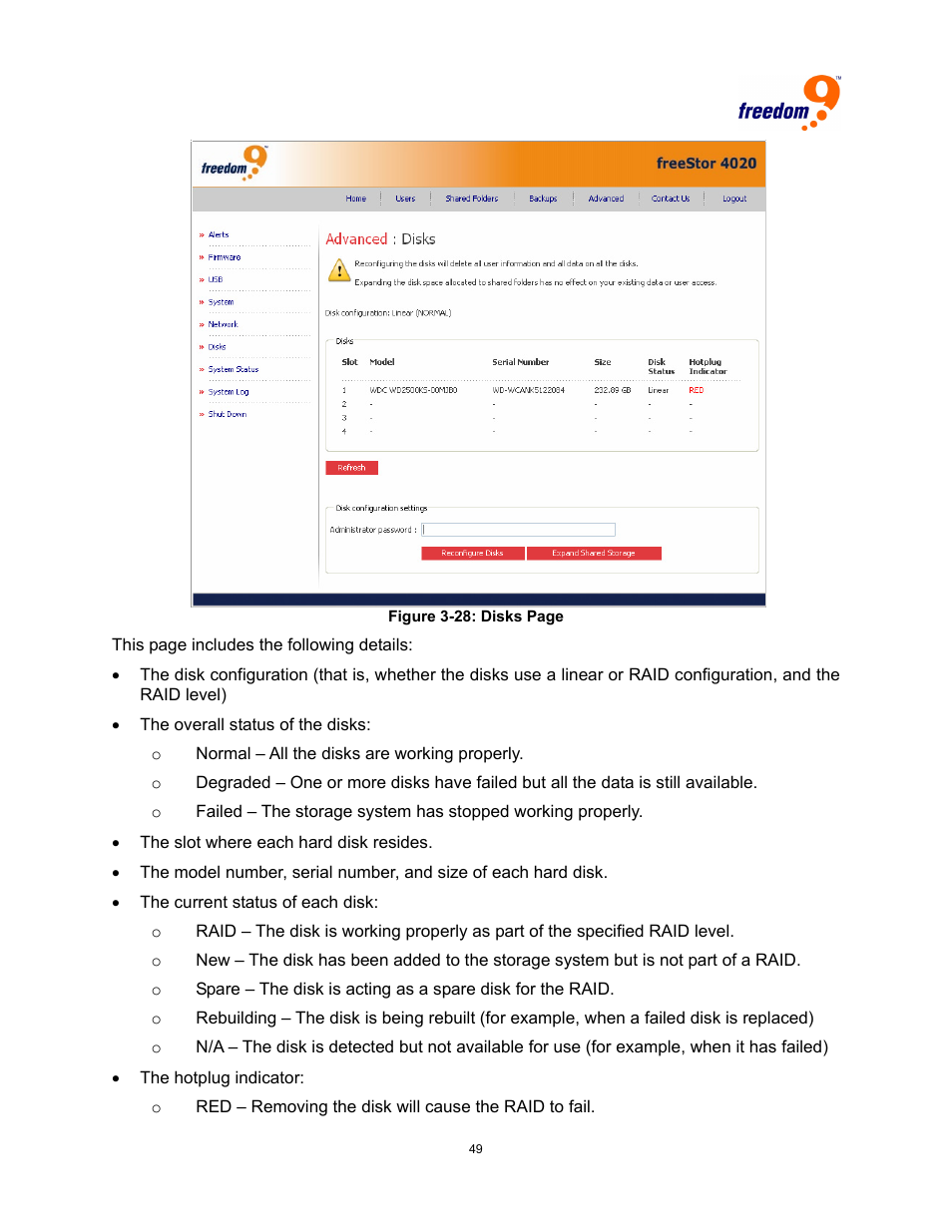 Igure, Isks | Freedom9 4020 User Manual | Page 56 / 112