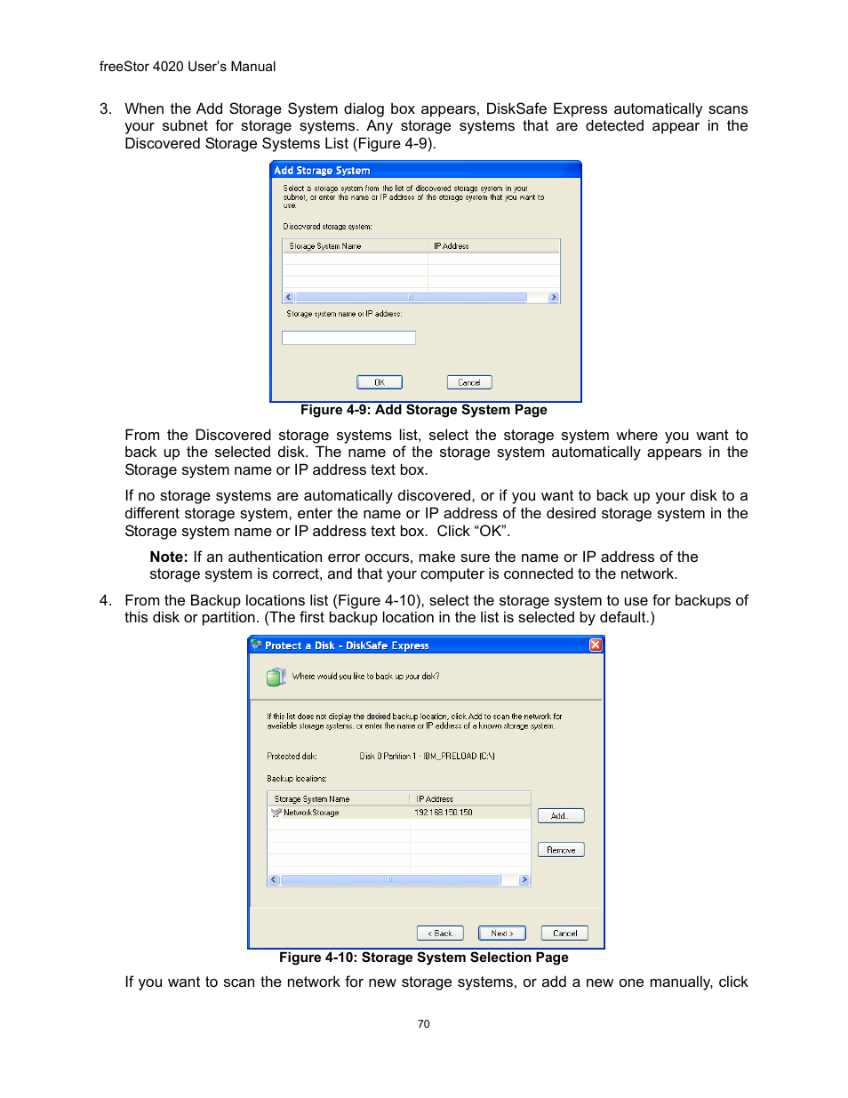 Igure, Torage, Ystem | Election | Freedom9 4020 User Manual | Page 77 / 112