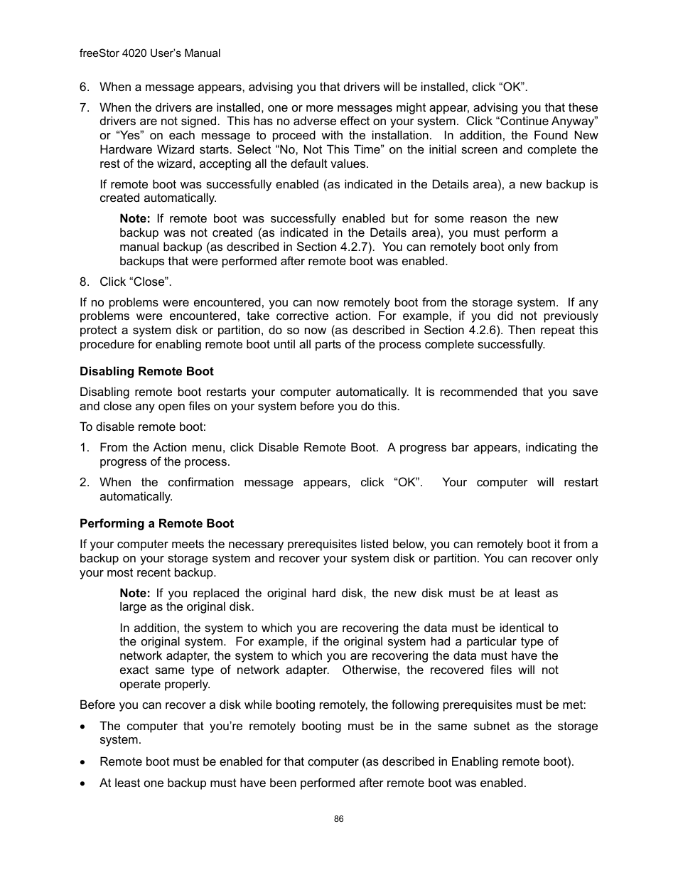 Freedom9 4020 User Manual | Page 93 / 112