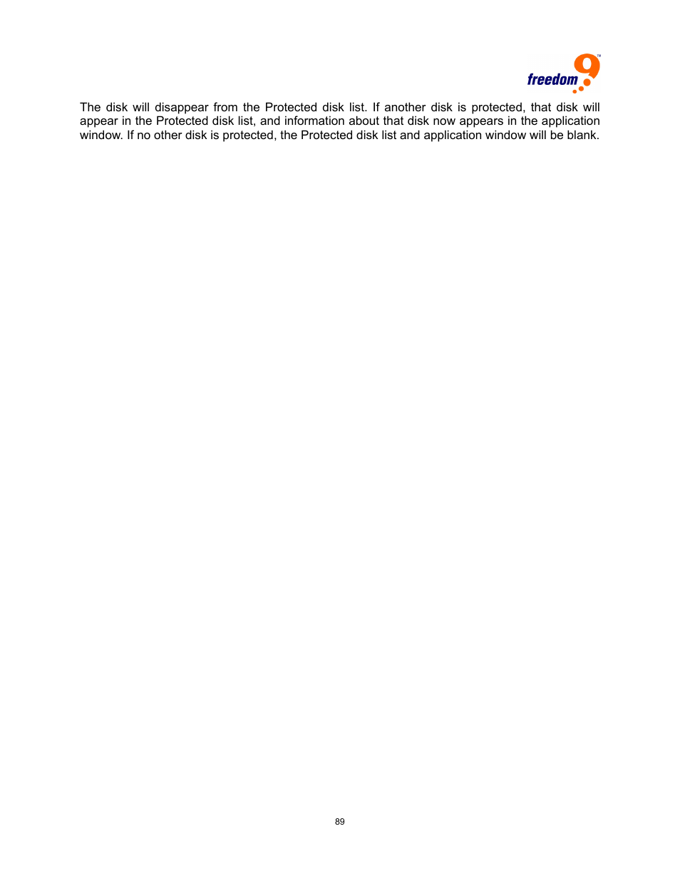 Freedom9 4020 User Manual | Page 96 / 112