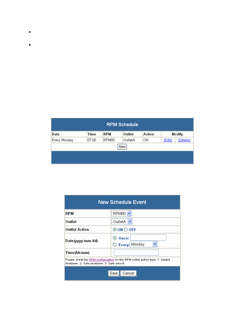 12 rpm, Chedule | Freedom9 80 User Manual | Page 29 / 36