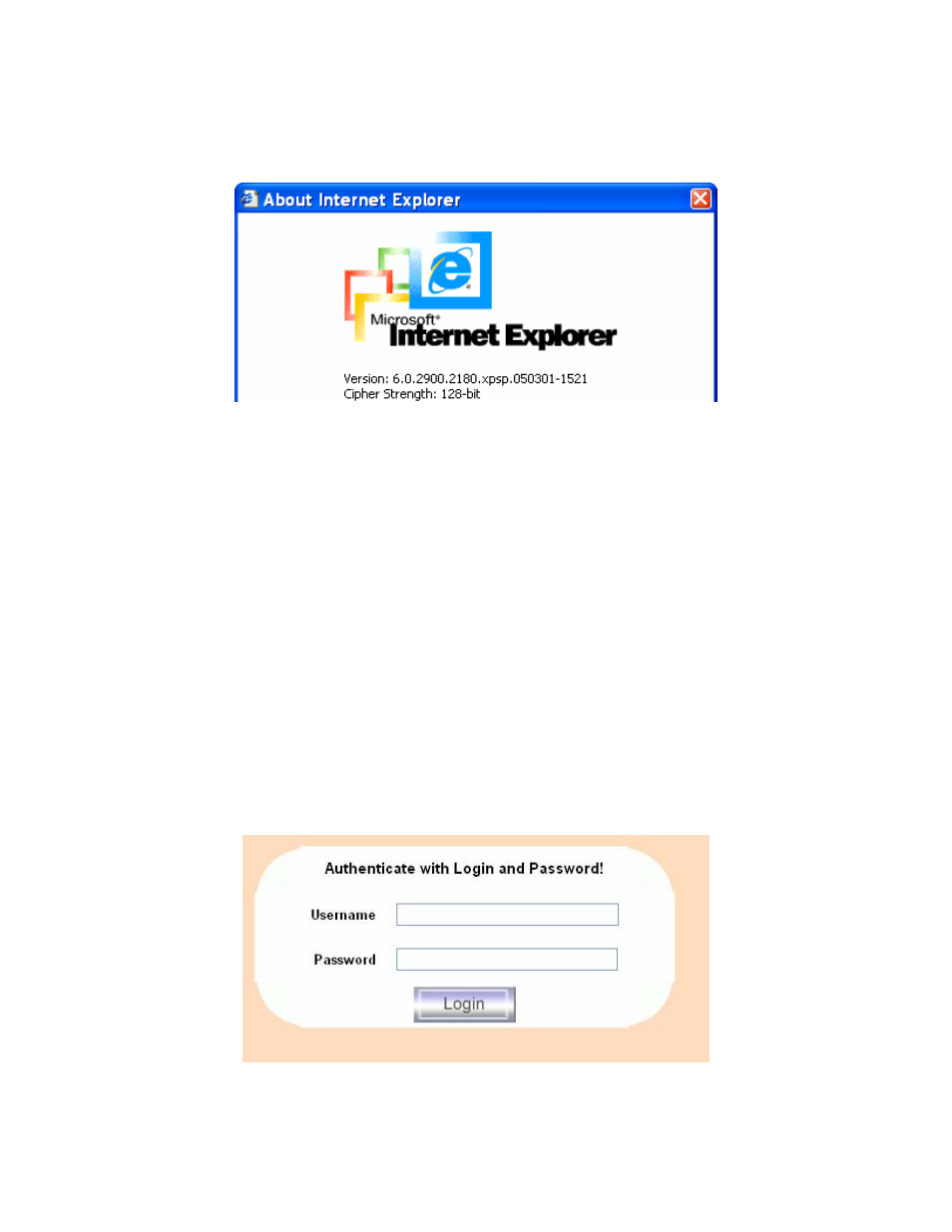 3 logging in and logging out, Ogging, Figure 5-2: login screen | Freedom9 IP 100 User Manual | Page 27 / 81