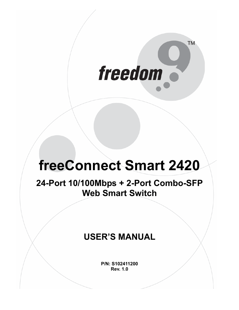 Freedom9 2420 User Manual | 28 pages