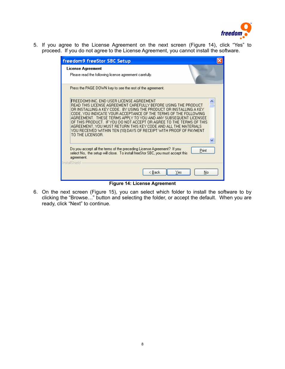 Freedom9 USB User Manual | Page 11 / 67