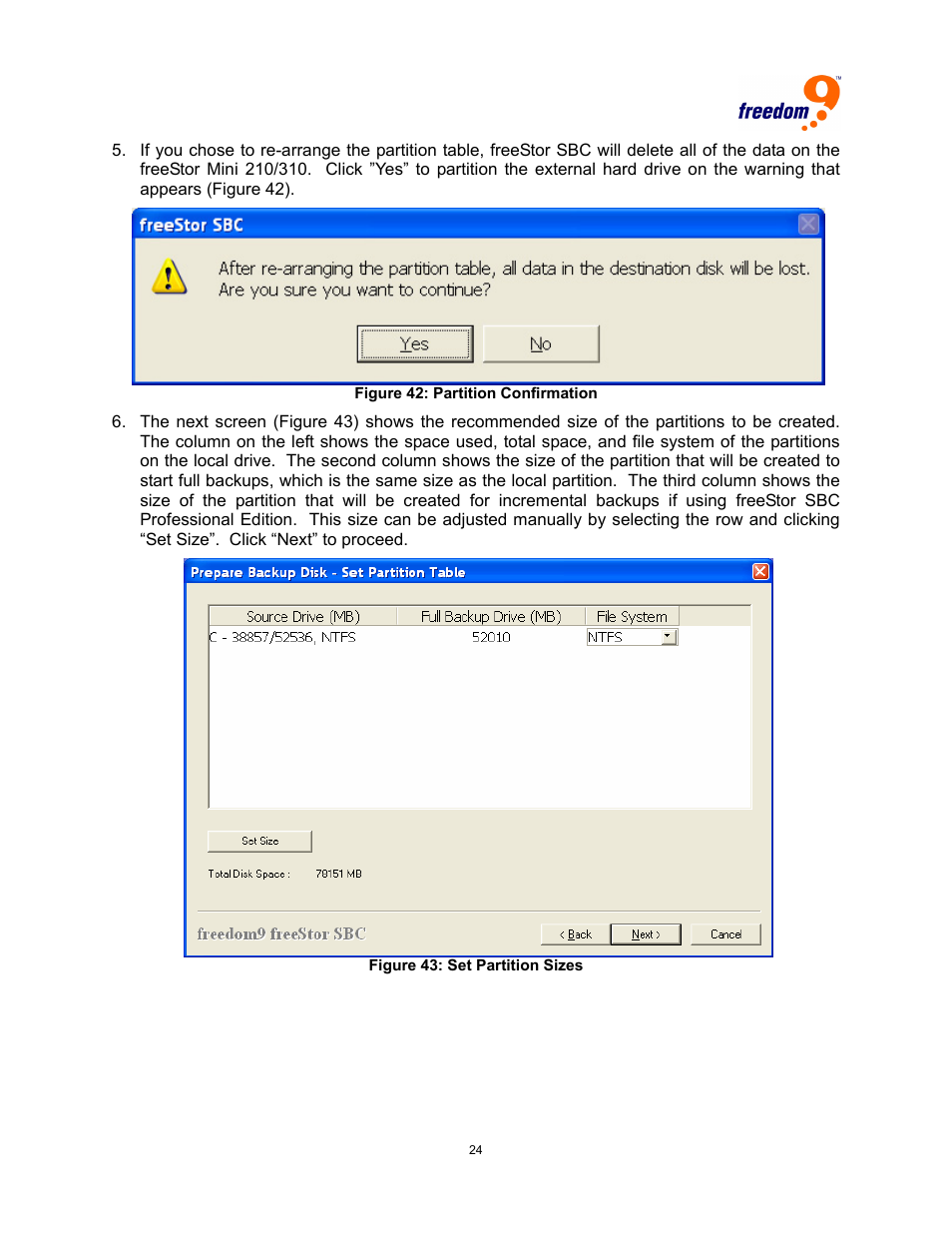 Freedom9 USB User Manual | Page 27 / 67