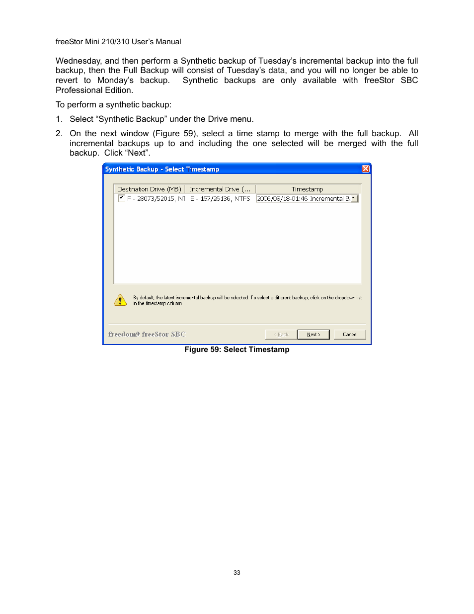 Freedom9 USB User Manual | Page 36 / 67