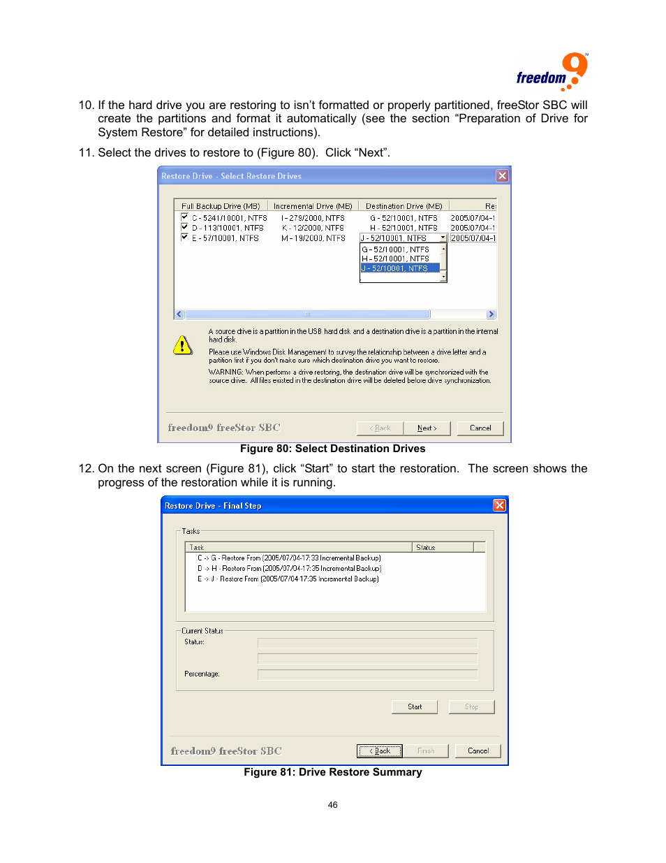 Freedom9 USB User Manual | Page 49 / 67