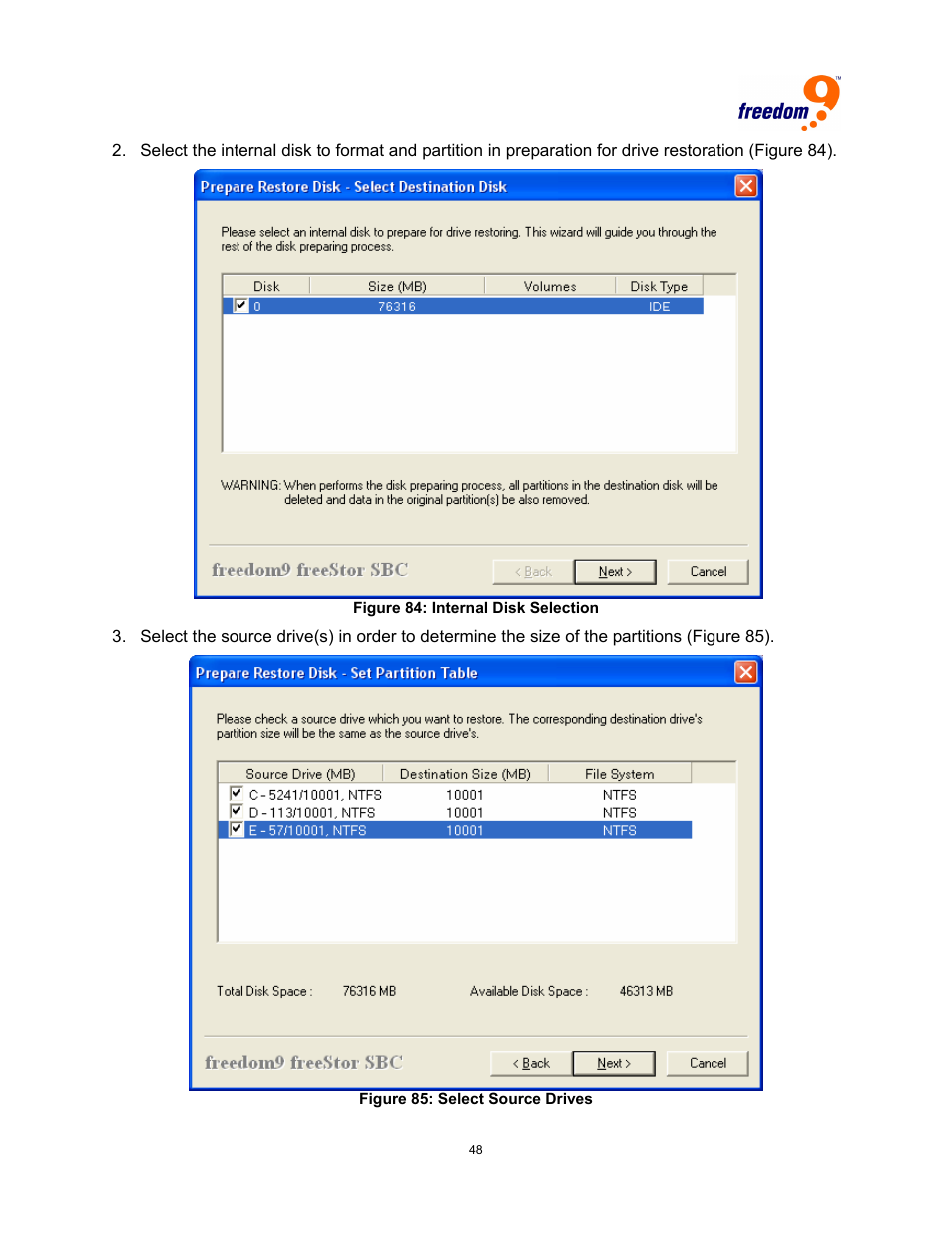 Freedom9 USB User Manual | Page 51 / 67