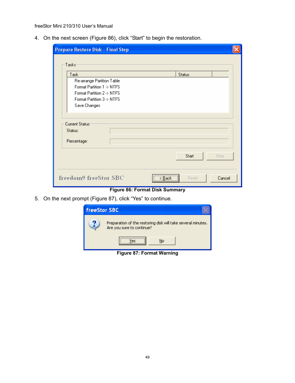 Freedom9 USB User Manual | Page 52 / 67