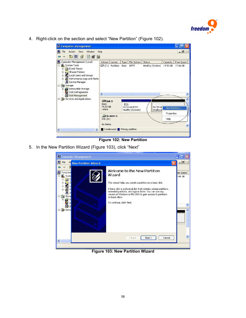 Freedom9 USB User Manual | Page 61 / 67