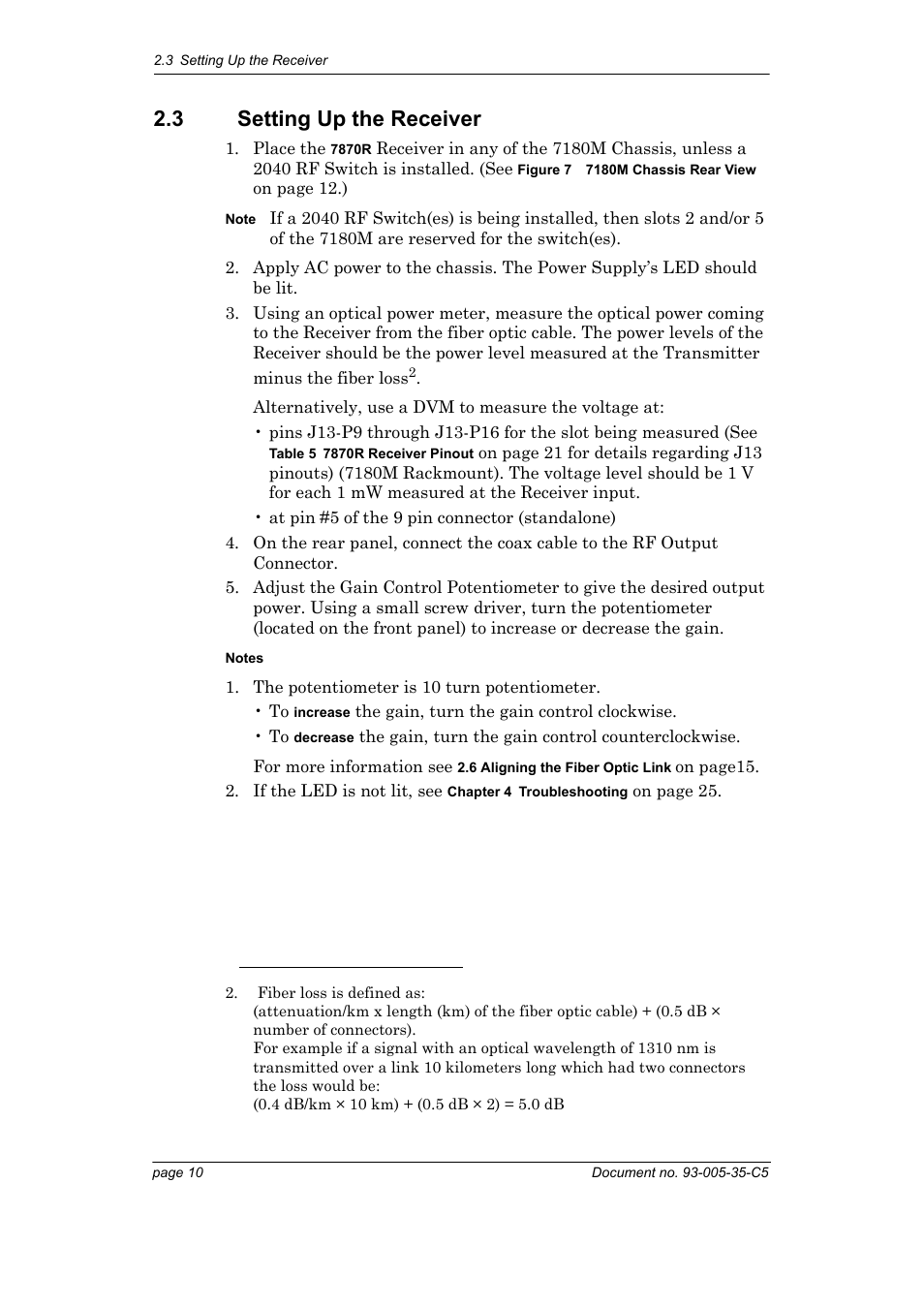 3 setting up the receiver | Foxconn Interfacility Link 7870 User Manual | Page 18 / 54