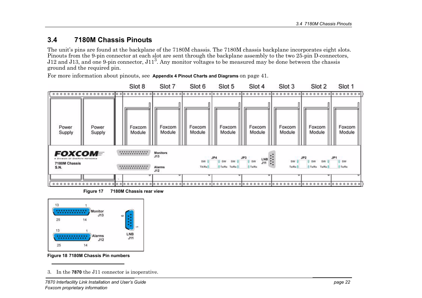 4 7180m chassis pinouts | Foxconn Interfacility Link 7870 User Manual | Page 30 / 54