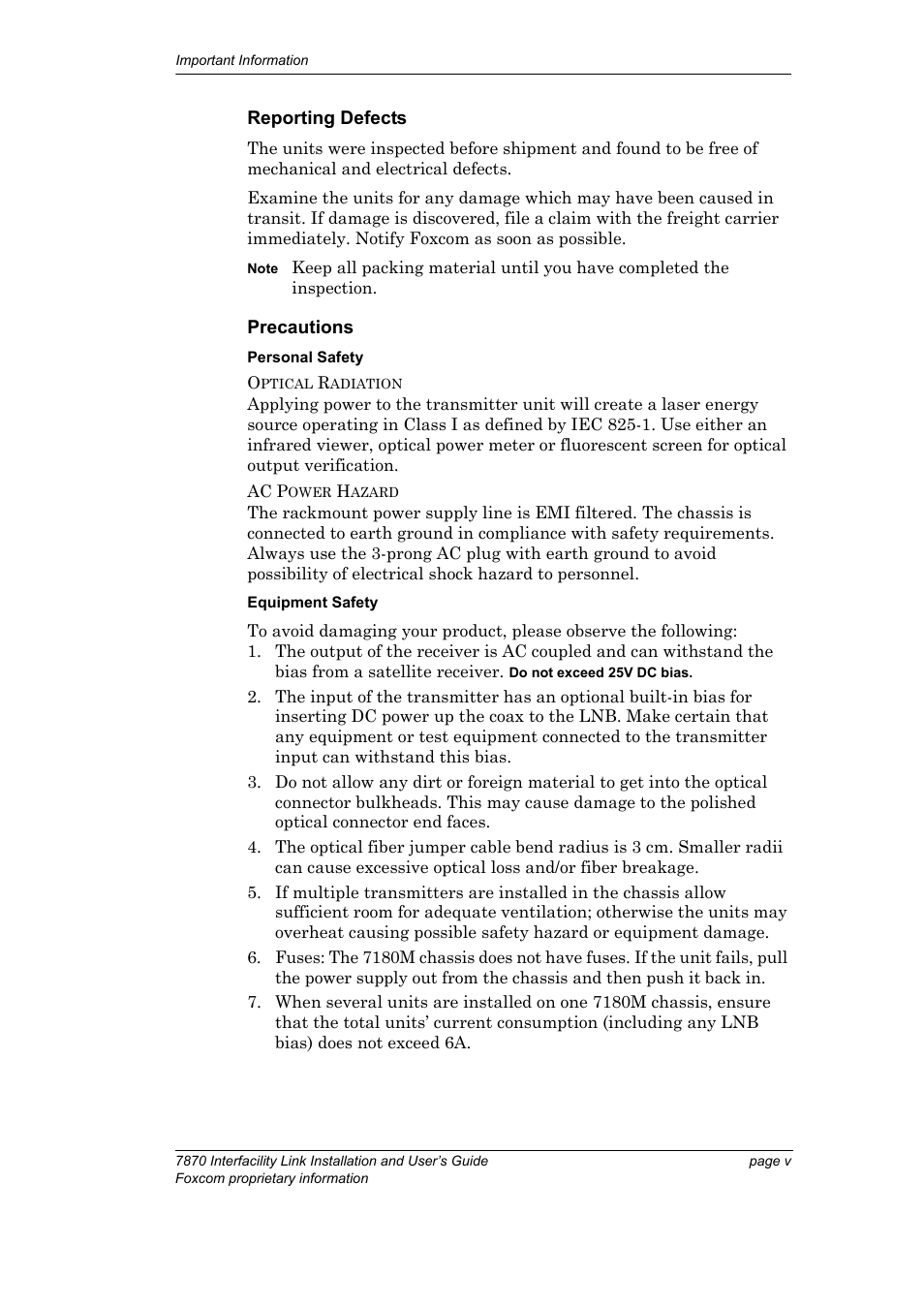Foxconn Interfacility Link 7870 User Manual | Page 7 / 54