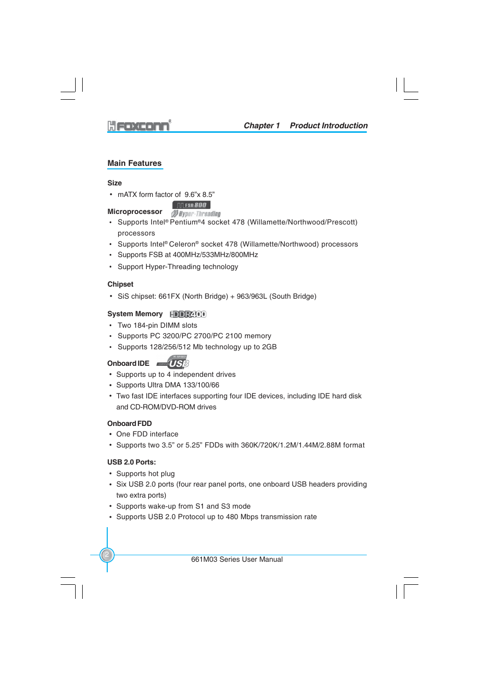 Foxconn 661M03 User Manual | Page 10 / 104