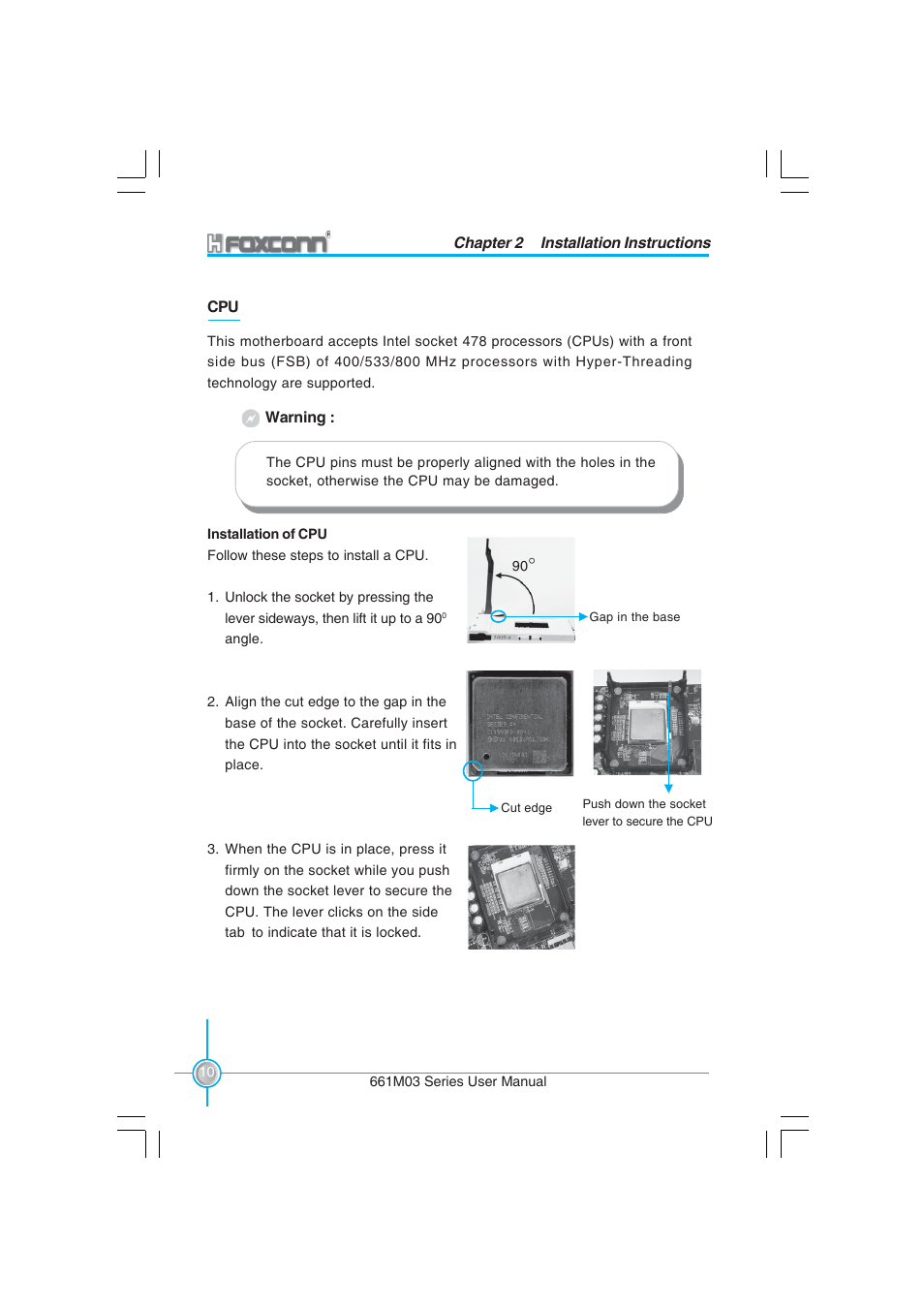 Foxconn 661M03 User Manual | Page 18 / 104