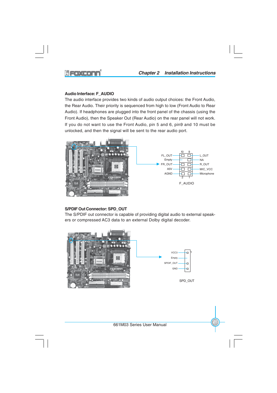 Chapter 2 installation instructions | Foxconn 661M03 User Manual | Page 33 / 104