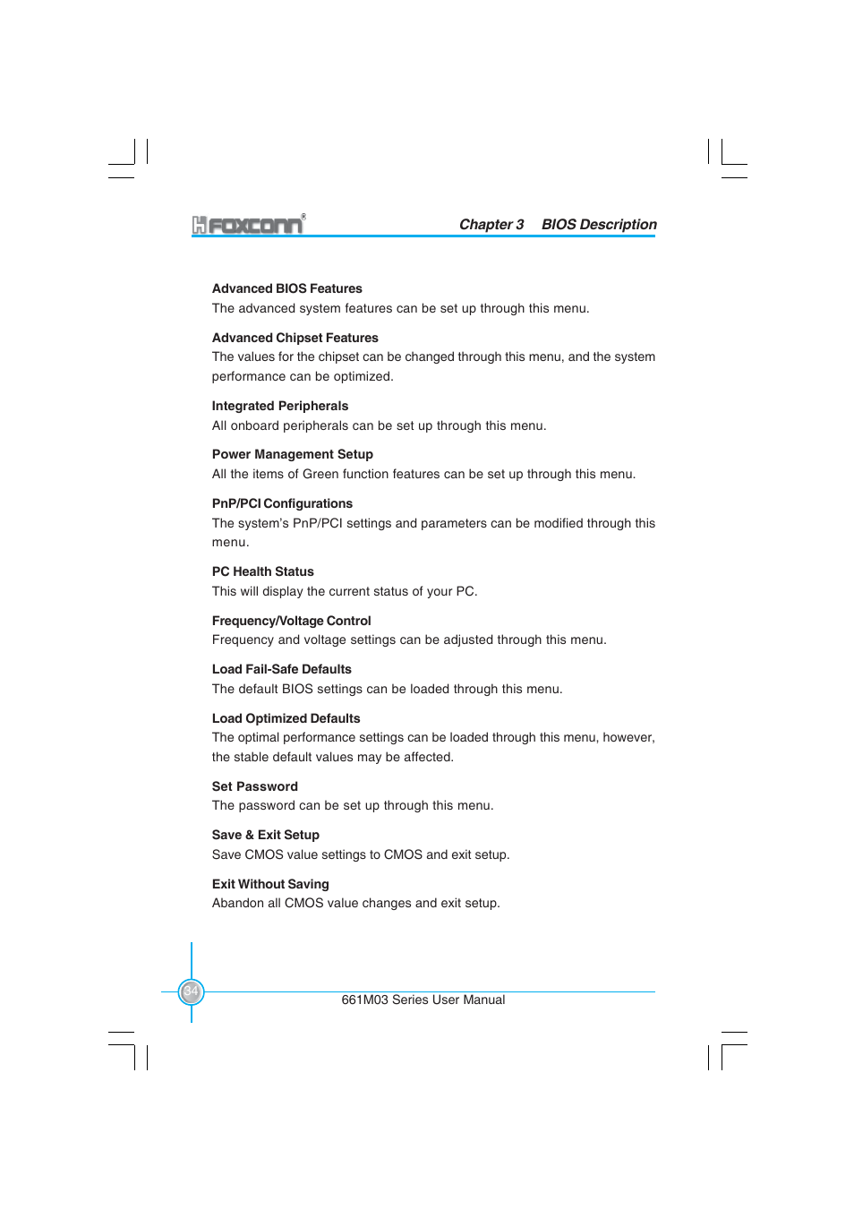 Foxconn 661M03 User Manual | Page 42 / 104