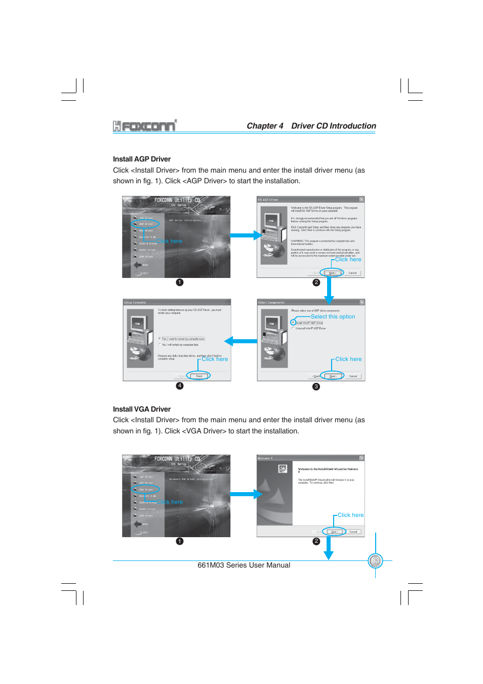 Chapter 4 driver cd introduction | Foxconn 661M03 User Manual | Page 71 / 104