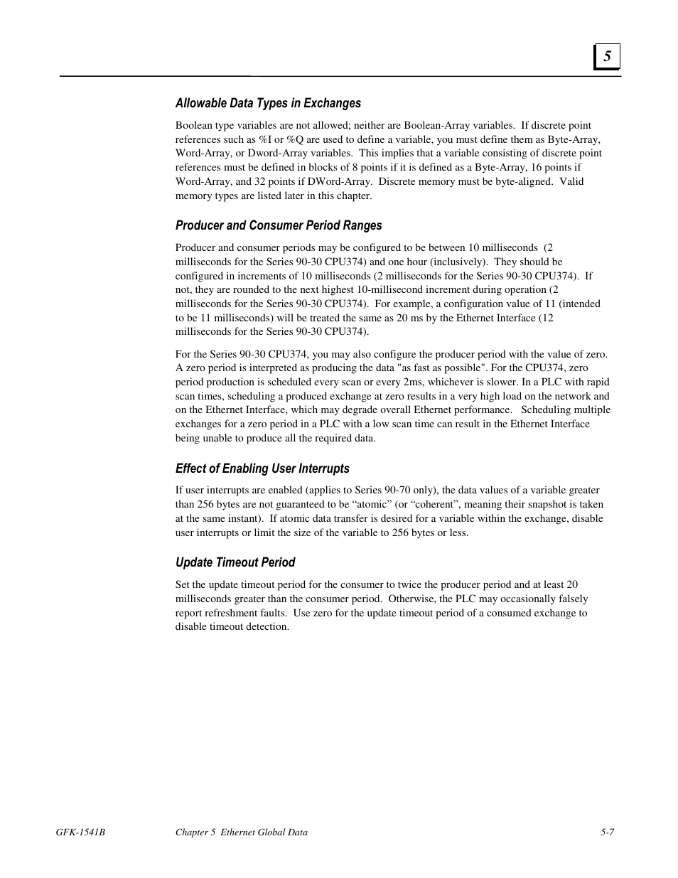 FANUC Robotics America GFK-1541B User Manual | Page 156 / 240