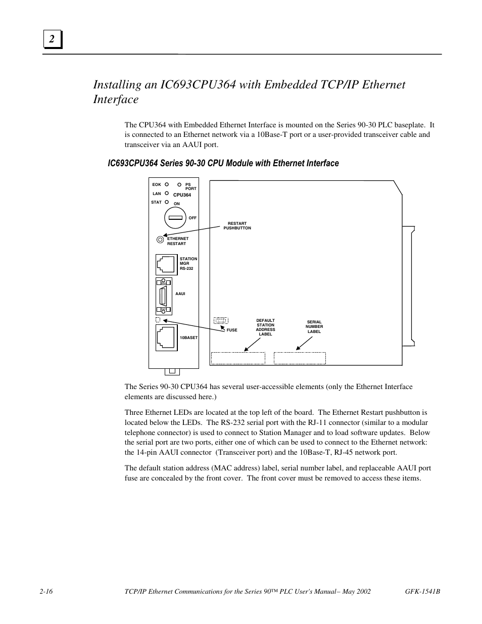 FANUC Robotics America GFK-1541B User Manual | Page 29 / 240