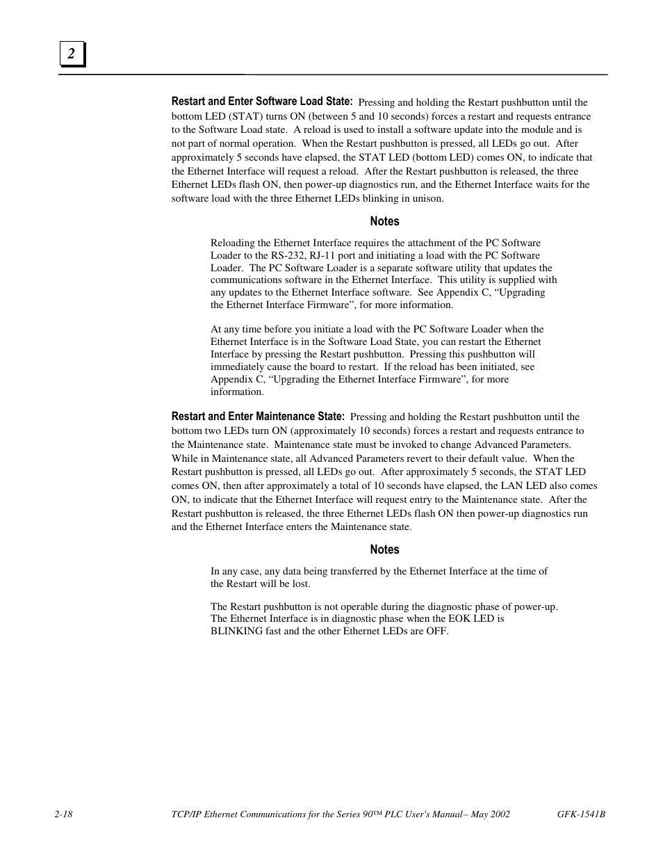 FANUC Robotics America GFK-1541B User Manual | Page 31 / 240