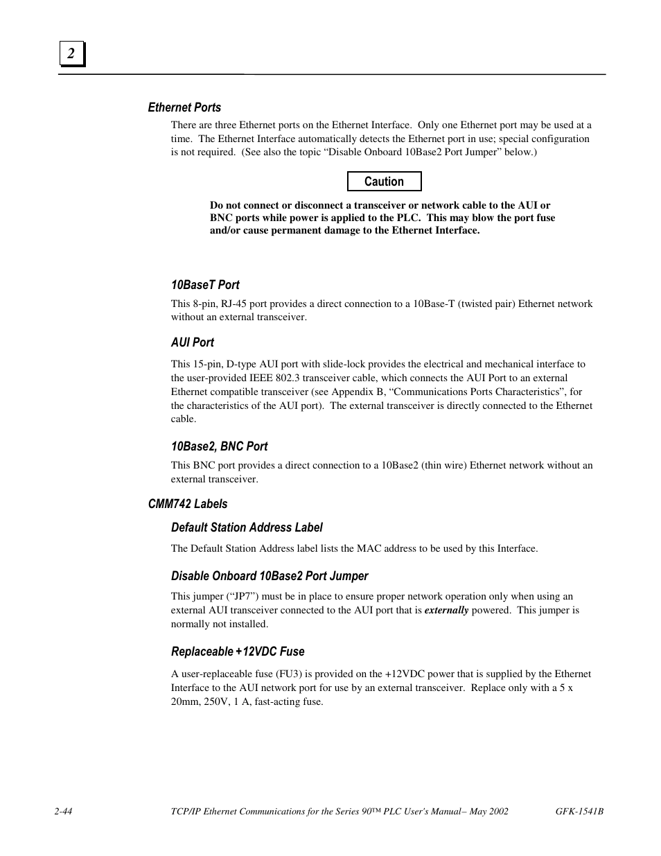 FANUC Robotics America GFK-1541B User Manual | Page 57 / 240